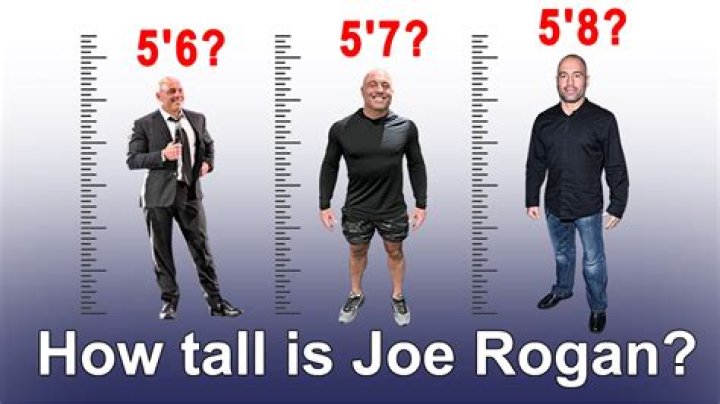 Discovering Joe Rogan's Height: How Tall is Joe Rogan in Feet?